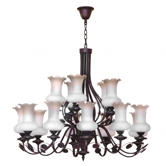 Люстра подвесная кантри E27 60W BR (BKL-056S/15)