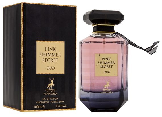 Парфумована вода AlHambra Pink Shimmer Secret Oud 100 мл