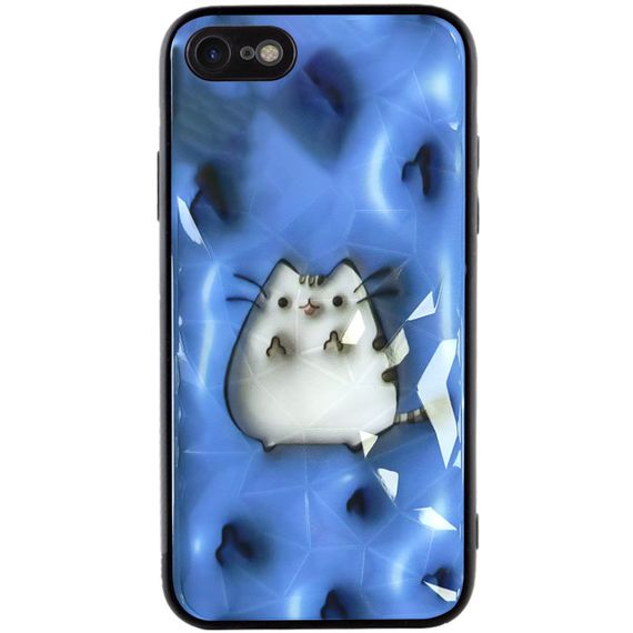 TPU+PC чохол Prisma Fluffie для Apple iPhone 7 / 8 / SE (2020) (4.7") Pusheen | Зображення 1