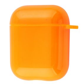 Чохол для AirPods силіконовий яскраво-помаранчевий LF-70