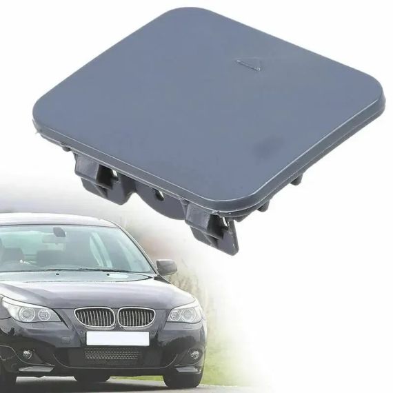 BMW 5 E60 (03-07) заглушка буксировочного крюка в передний бампер M-пакет | Зображення 2