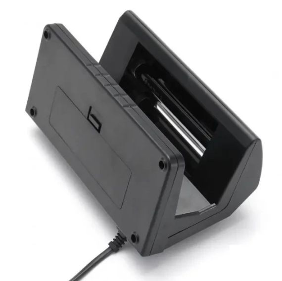 Детектор валют UKC настільний переносний ультрафіолетовий лампа для перевірки грошей від мережі 220V Black | Зображення 5