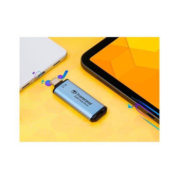 Накопитель SSD USB Type-C 1TB ESD300 Transcend (TS1TESD300C) | Зображення 7