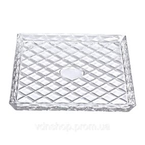 Блюдо для закусок Lirmartur стеклянное 24,5*20,5*2 см HP-YH-39
