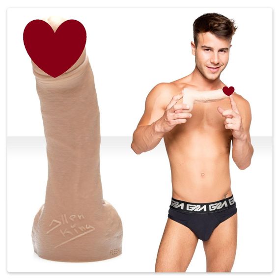 Фаллоимитатор Fleshjack Boys: Allen King Dildo, по слепку пениса порноактера sexstyle