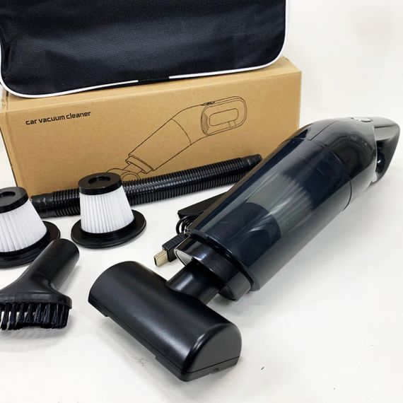 Автомобільний пилосос LT-113 потужність 120 Вт акумуляторний 30 хвилин роботи PK-81 | Зображення 5