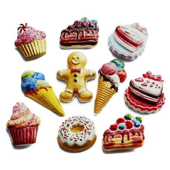 Кондитерська лавка. Гіпсова розфарбування на магнітах 92652 | Зображення 4