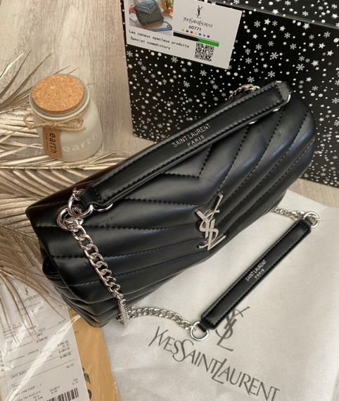 Женская топовая сумка Yves Saint Laurent black | Зображення 1