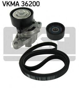 Полікліновий ремінний комплект (Вир-во SKF) SKF VKMA36200 на RENAULT KANGOO Rapid (FC0/1_)