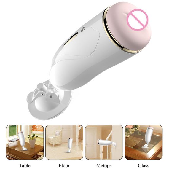 Мастурбатор - FoxShow Vibrating Vagina Masturbation Cup | Зображення 3