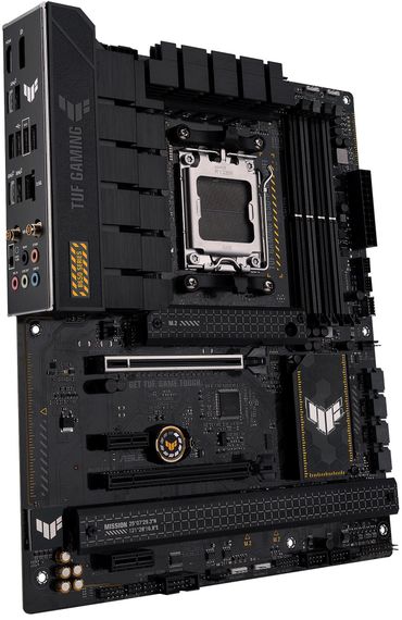 Материнcька плата ASUS TUF GAMING B650-PLUS WIFI sAM5 B650 4xDDR5 M.2 USB HDMI DP WiFi BT mATX (90MB1BZ0-M0EAY0) | Зображення 3