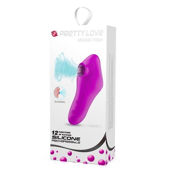 Вакуумний стимулятор клітора Magic Fish Pretty Love BI-014453 Sex Aura | Зображення 8