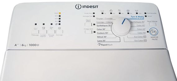 Пральна машина  Indesit BTW A61053 (EU) (859991536870) | Зображення 1