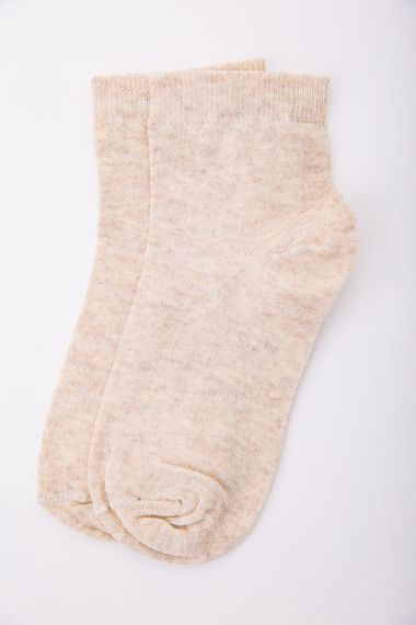 Дитячі однотонні шкарпетки, бежевого кольору, 167R603