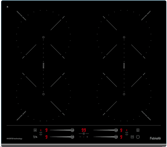 Індукційна панель Fabiano FHBI 3600 iNV BLACK 8122.416.1664