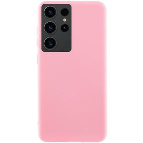Чехол Silicone Cover Lakshmi (AA) для Samsung Galaxy S21 Ultra Розовый / Pink