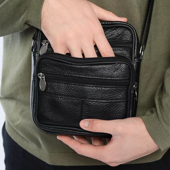 Сумка через плече кежуал чоловіча, Поштова сумка-месенджер, Повсякденна сумка-месенджер XW-47 | Зображення 4