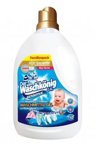 Гель для прання Der Waschkönig Sensitiv для дитячої білизни, 3.305 л (110 прань)