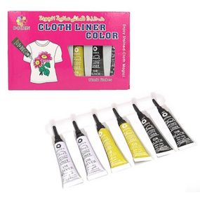 Набор карасок для одежды Dozen DSCN0673, 12 мл 6 шт