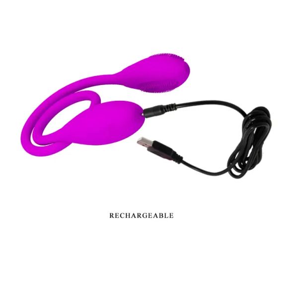 Віброкуля двостороння ЗМІЯ КОХАННЯ sexstyle | Зображення 7