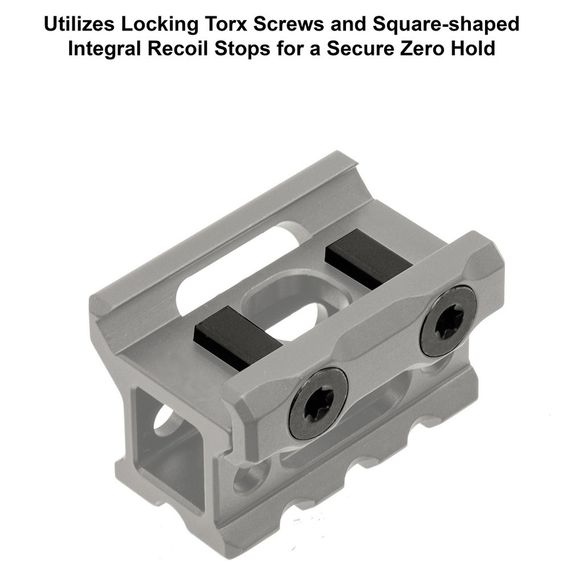 Компенсатор висоти Leapers UTG UNIVERSAL, Weaver/Picatinny, L 40 мм, H 21 мм (MT-RSX8S) | Зображення 3