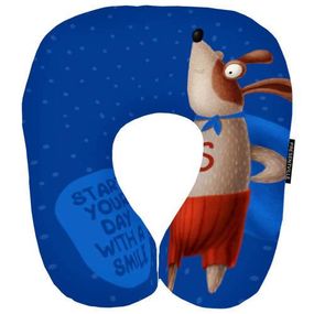 Подушка дорожная Super dog 32x30 см (DOP_DOG029)