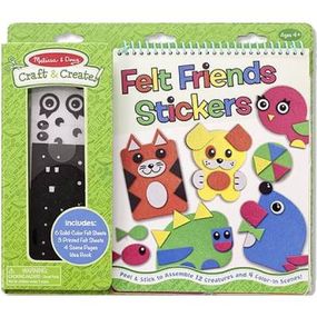 Набор для творчества Melissa&amp;Doug Набор войлочных наклеек Друзья (MD5060)