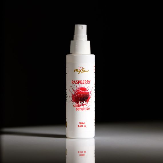 Інтимний лубрикант MyLove Taste-slide sensitive-raspberry 100 ml Sex Aura | Зображення 5