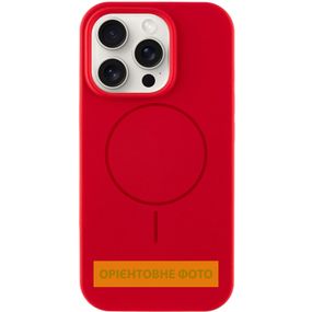 Чохол Silk Full Protective (AA) NO LOGO with Magnetic Fit для Apple iPhone 16 (6.1") Червоний / Red