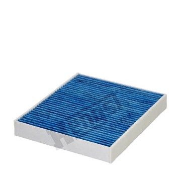 Фильтр салона антибактериальный Audi A1 / Skoda Fabia/Rapid / VW Polo 06-, Hengst, E3919LB,