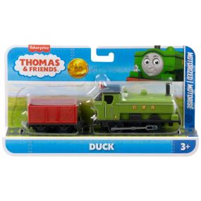 Классический моторизованный поезд Дак из юбилейной серии к 80-летию Thomas & Friends Оригинал Fisher-Price