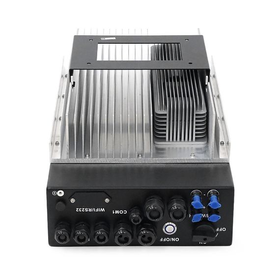 Гібридний інвертор  (hybrid) BLACK Deye SUN-5K-SG03LP1-EU WI-FI, 5кВт, однофазный, (МРРТ 125-425/ 120А/ DC48В )Parallel | Зображення 1