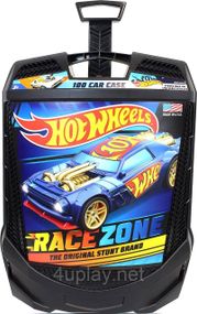 Кейс Хот Вилс. Чемодан для хранения 100 машинок Hot Wheels 100 Car Rolling Storage