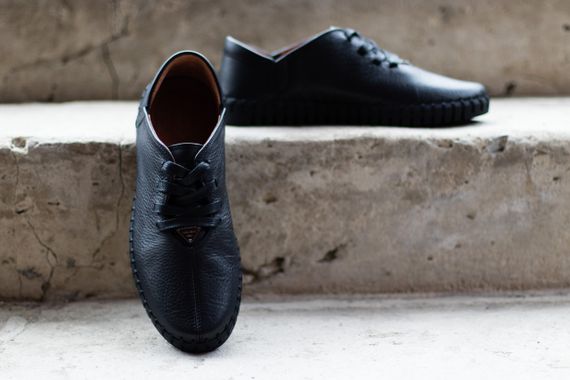 Прошиті чоловічі мокасини 40 розмір | Зображення 2