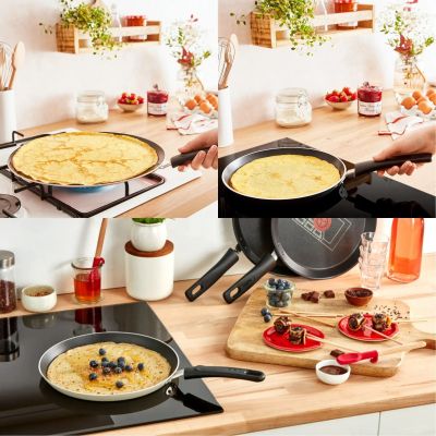 Сковорода Tefal Halo для млинців 25 см, алюміній, бакеліт, сірий (C3123853) | Зображення 2