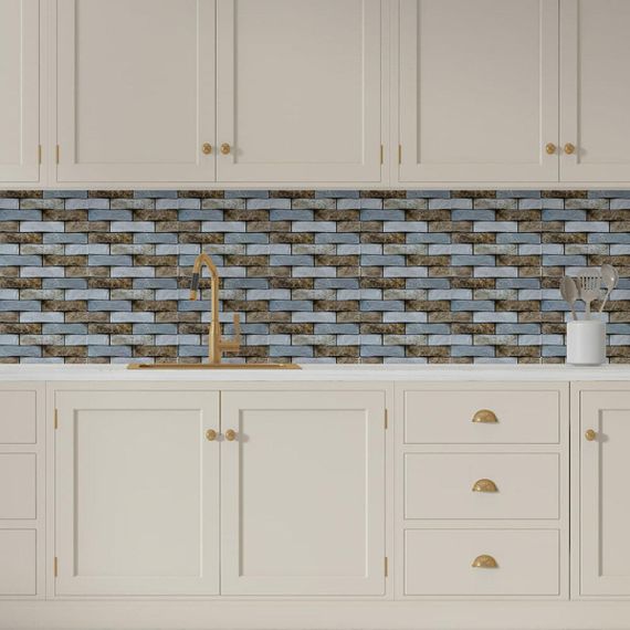 Декоративна ПВХ плитка на самоклейці квадрат 300х300х5мм, ціна за 1 шт. (СПП-600) SW-00000525 | Зображення 4