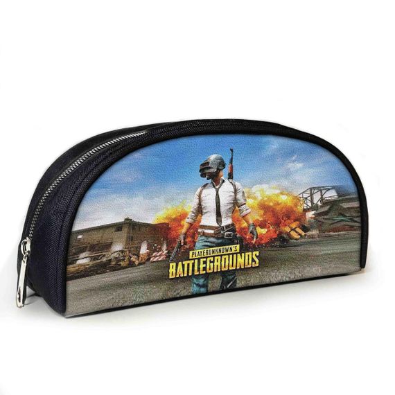 Пенал шкільний з принтом PUBG: Battlegrounds 23х10х8 см з принтом для хлопчика (3826)
