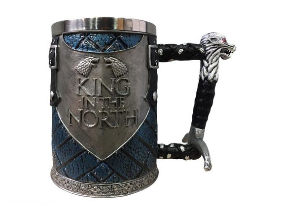 Кухоль Чашка Гра Престолів King in the North Targaryen 3D Король Півночі | Зображення 2