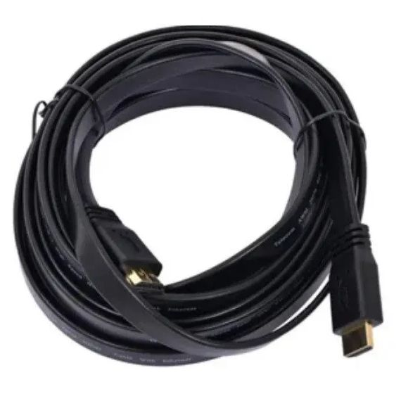 Кабель відео HDMI-HDMI плоский 3м (блістер) | Зображення 2