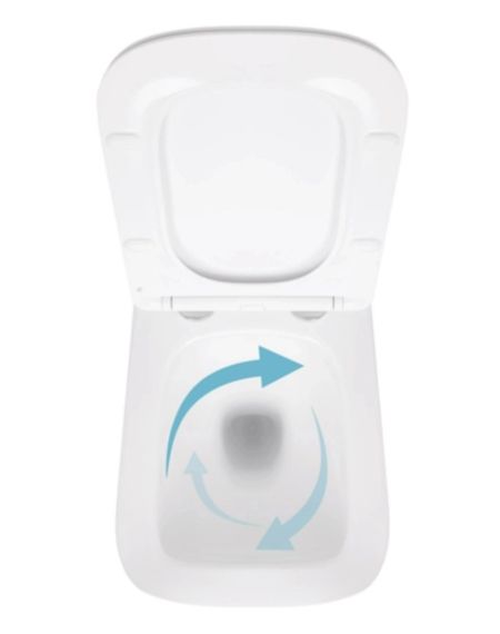 Набір Qtap Nest 4 в 1 підвісний унітаз Crow Ultra Quiet 520x360x290 + комплект інсталяції QT05335172W48190 | Зображення 4