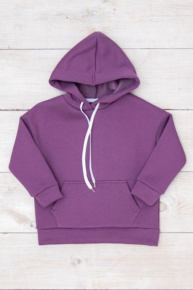 Худі для дівчинки (з капюшоном) Носи своє 110 Фіолетовий (p-12118-137151)