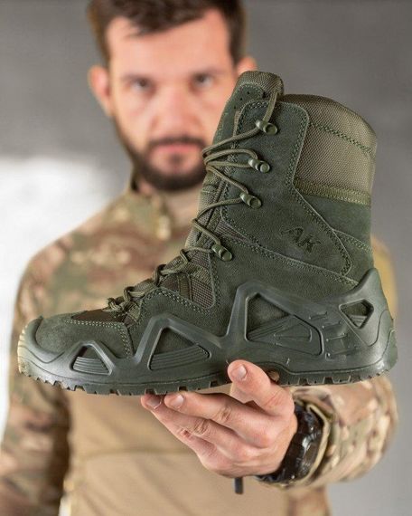 Тактичні черевики берці AK olive ВТ0528 | Зображення 4