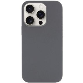 Чехол Silicone Case Full Protective (AA) NO LOGO для Apple iPhone 14 Pro Max (6.7") Серый / Dark Gray