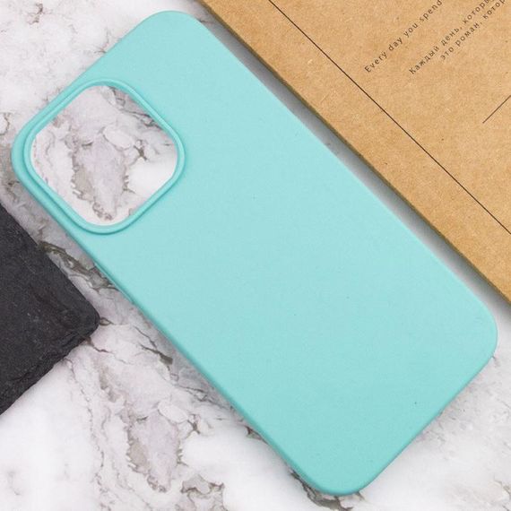 Чохол Silicone Case Full Protective (AA) NO LOGO для Apple iPhone 16 Pro Max (6.9") Бірюзовий / Marine Green | Зображення 1
