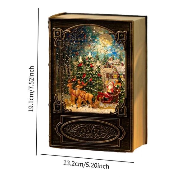 Новий музичний нічник книга XMAS WDL-24023A 19,1 см (47697-10090_818) | Зображення 8