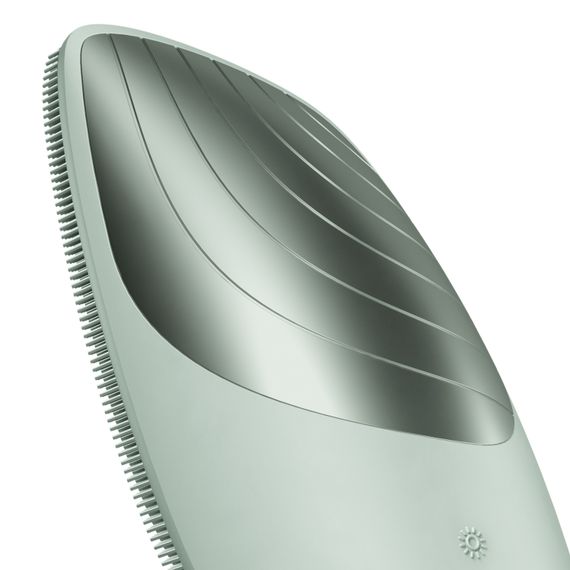 Електронна звукова термо щітка для обличчя GESKE Sonic Thermo Facial Brush 6в1 green | Зображення 4