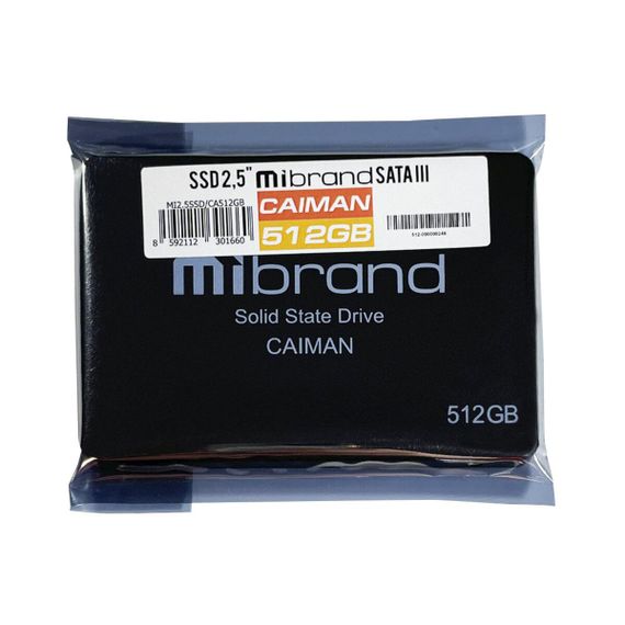 SSD Mibrand Caiman 512GB 2.5" 7mm SATAIII Bulk | Зображення 3