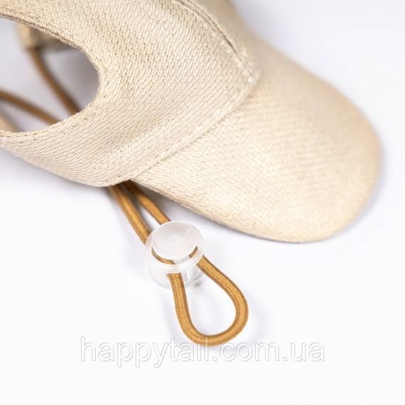 Кепка Pet Fashion Glamor для собак XL золотиста бавовняна | Зображення 5