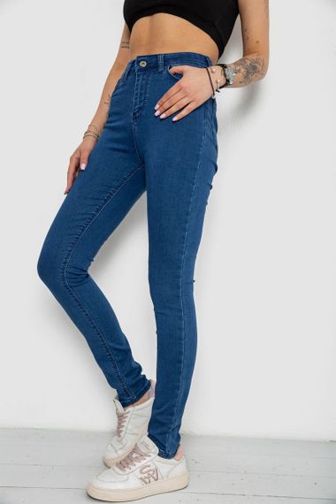 Джинси жіночі Skinny, колір синій, 182R3629 | Зображення 2