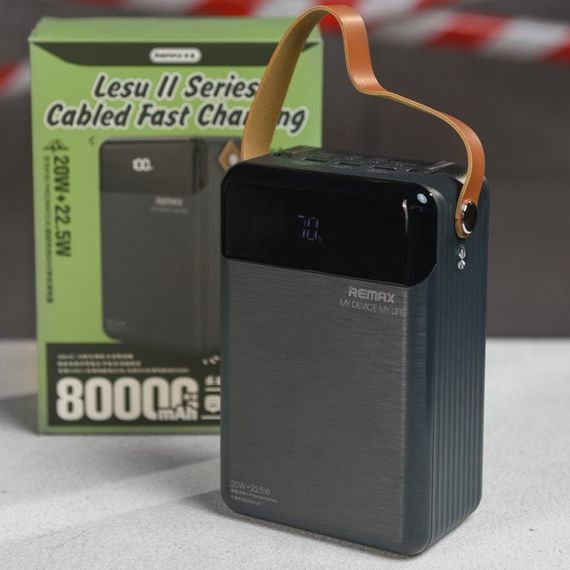 Power Bank Remax RPP-566 80000mAh PD20W+QC22.5W (47241-RPP-566_1996) | Зображення 2